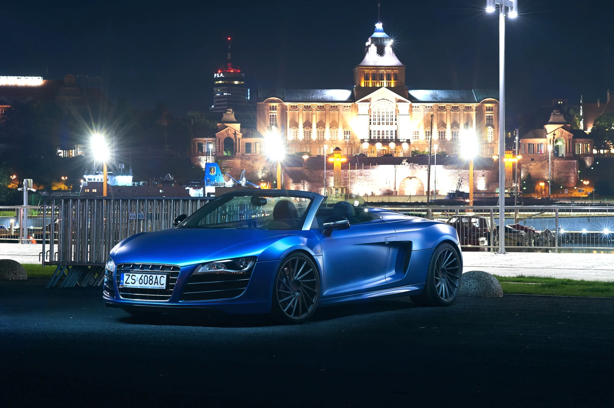 fotografia motoryzacyjna Szczecin - night photo of realization